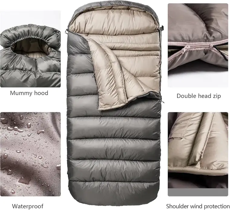 BISINNA 0 degree XL cold-weather sleeping bag